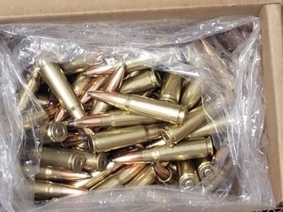 7.62X39, 150 GRAIN JSP, 100 ROUNDS, WESTERN MUNITIONS, REMANUFACTURED AMMUNITION ARW-7.62-150SP-100