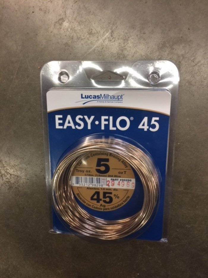 thumbnail image 2 of Handy & Harman Easy-Flo Silver Solder Wire - 1 Troy Ounce, 0.062" Diameter 2 of 6