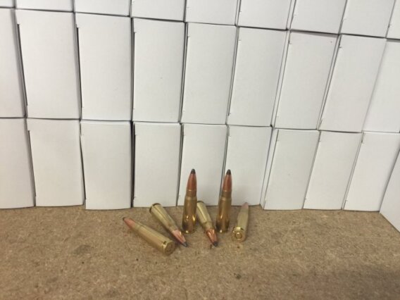 7.62X39, 125 GRAIN, 100 ROUNDS, WESTERN MUNITIONS, REMANUFACTURED AMMUNITION, ARW-7.62-125-100