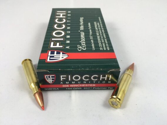 FIOCCHI AMMUNITION 308WIN 150 GRAIN, SST, BOX OF 20, FIO-308HSA