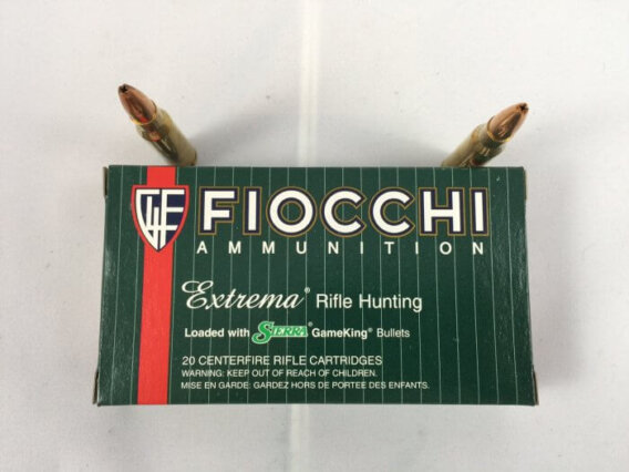 FIOCCHI AMMUNITION 308WIN 165 GRAIN, HPBT, BOX OF 20, FIO-308GKB