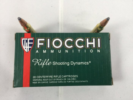 FIOCCHI AMMUNITION 308WIN 180 GRAIN, PSP, BOX OF 20, FIO-308C