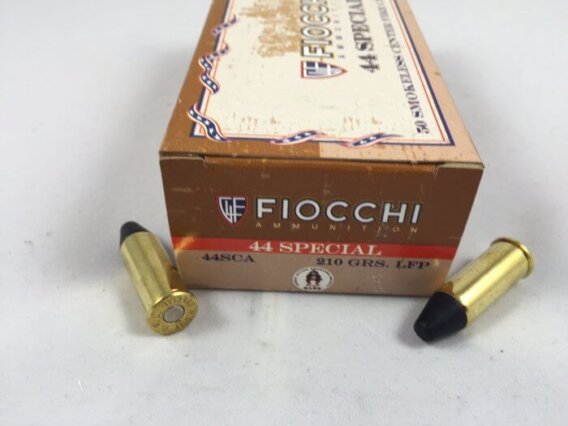 FIOCCHI AMMUNITION 44 SPECIAL 210 GRAIN, LFP, BOX OF 50, FIO-44SCA