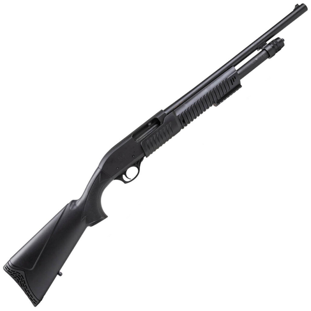 CHARLES DALY 301 TACTICAL PUMP SHOTGUN 12GA 18.5" BLACK, FCD930.228B Western Metal Inc.