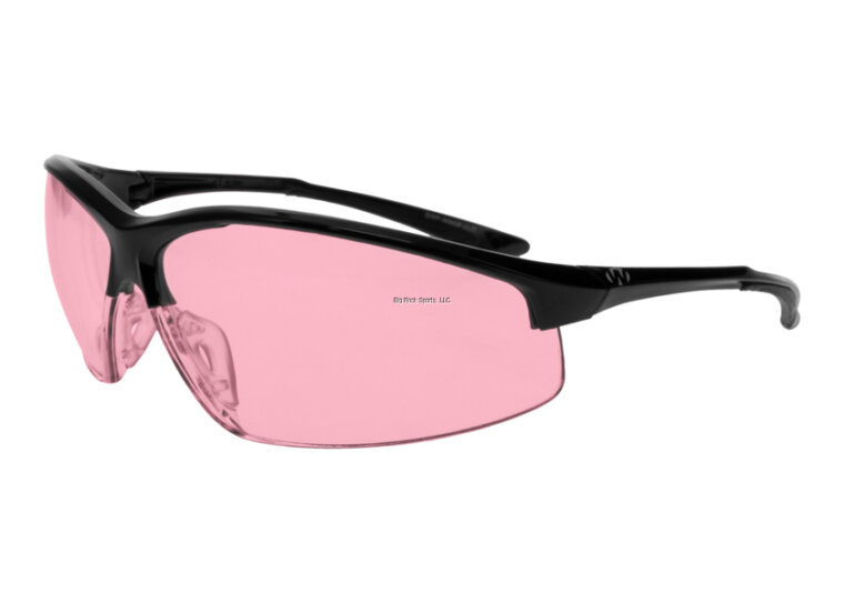 WALKERS TANKER OPEN FULL FRAME SHOOTING GLASSES ROSE LENS AWAGWP