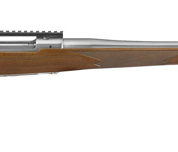 Ruger 57109 Hawkeye Hunter Bolt Rifle, 300 Win, 24" BBL, Walnut, S/S, Pic Rail, 3 rd, 0604-2321