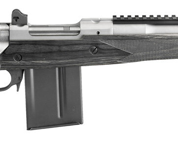 Ruger 6822 Gunsite Scout Bolt Action Rifle 308 WIN, RH, 18.7 in, Matte S/S, Wood Stk, 10+1 Rnd, Standard Trgr, 0604-1569