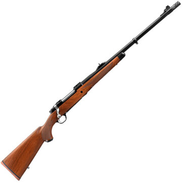 Ruger 37185 Hawkeye African Bolt Action Rifle 416 Rug , RH, 23 in, Blue, Wood Stk, 3+1 Rnd, LC6 Trgr, 0604-1555