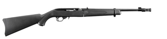 Ruger 11112 10/22 Takedown Semi Auto Rifle 22 LR, RH, 16.62 in, Satin Black, Syn Stk, 10+1 Rnd, Std Trgr, 0604-1572