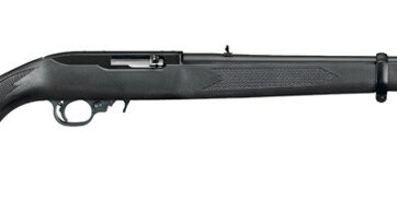 Ruger 1151 10/22 Carbine Semi Auto Rifle 22 LR, RH, 18.5 in, Satin Black, Syn Stk, 10+1 Rnd, 0604-1037