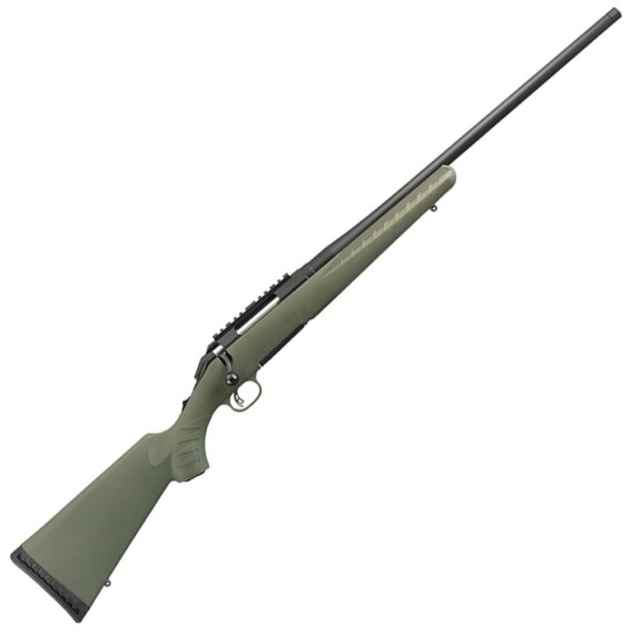 Ruger 6974 American Predator Bolt Action Rifle 308 WIN, RH, 18 in, Matte Blk, Syn Stk, 4+1 Rnd, Adj Trgr, 0604-1706