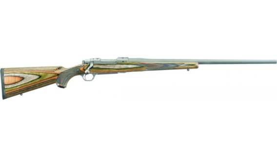 Ruger 17121 Hawkeye Predator Bolt Action Rifle 22-250 REM, RH, 24 in, Wood Stk, 4+1 Rnd, Adjustable Target Trgr, 0604-0777