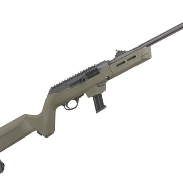 Ruger 19138 PC Carbine Semi-Auto Rifle 9mm, 18.62" Bbl, OD Green Magpul PC Backpacker Stock, 10 Rnd, 0604-2463
