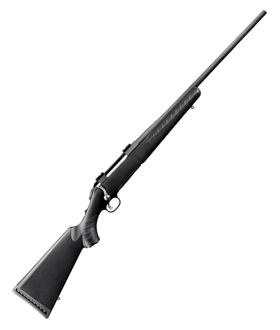 Ruger 6906 American Standard Bolt Action Rifle 7MM-08 REM, RH, 22 in, Matte Blk, Syn Stk, 4+1 Rnd, Adj Trgr, 0604-1554