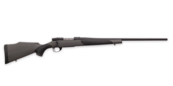 Weatherby VGT7MMRR6O Vanguard Synthetic Bolt Rifle, 7MM REM, 26" Blued, Black W/Grey Griptonite Stock, 4103-0884