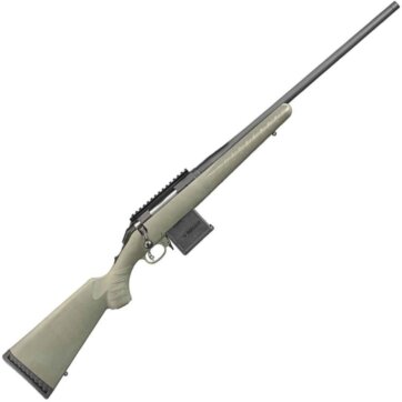 Ruger 26971 American Predator Bolt Action Rifle, 204 Ruger, 22" Bbl, 10+1 Rnd, Moss Green Synthetic Stock, 0604-2155