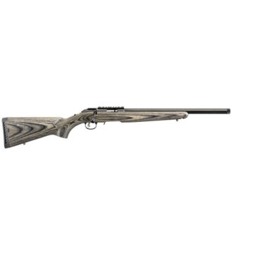 Ruger 8350 American Rimfire Target Bolt Action Rifle, 17HMR, 18" BBL, Blue, Black Laminate Stock, Scope Base, 0604-1993