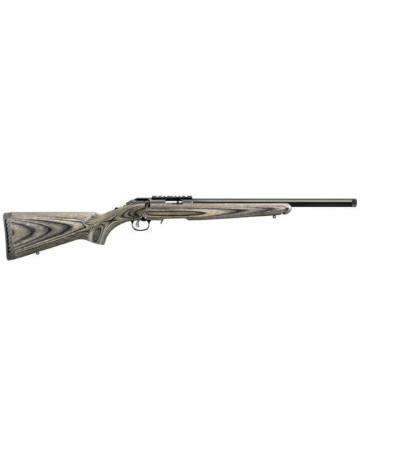 Ruger 8350 American Rimfire Target Bolt Action Rifle, 17HMR, 18" BBL, Blue, Black Laminate Stock, Scope Base, 0604-1993