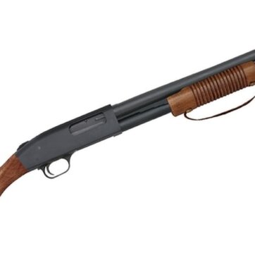 Mossberg 50675 590 Nightstick, Pump Action Shotgun, 20 GA, 14.375 in, Matte Blued, Wood Stock, Heavy walled , Cylinder Bore, 0902-1750