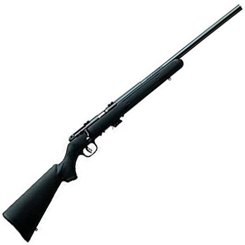 Savage 26724 Mark II FV Bolt Action Rifle 17 HM2, RH, 21 in, Satin Blued, Syn Stk, 5+1 Rnd, Accu-Trigger, 0685-0644