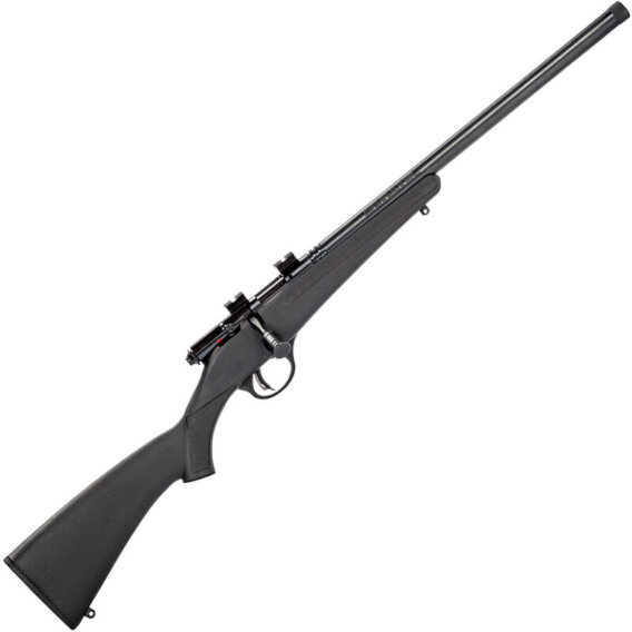 Savage 13841 Rascal FV-SR Bolt Action Rifle, LH, 22LR, 16.125" BBL Single Shot Black Syn, 0685-2616