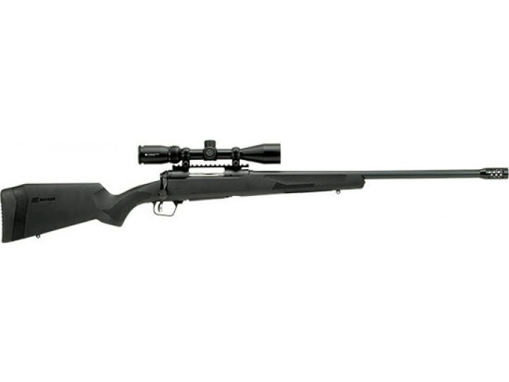 Savage 57493 110 Apex Hunter XP Bolt Action Rifle, 450 Bush., 22" Bbl, Muzzle Break, Matte Black, Syn. Stock, 3-9x40 Scope, 3+1 Rnd, 0685-2224