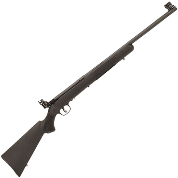 Savage 28901 Mark I Fvt LH Bolt Action Rifle 22 Lr , 21" Bbl Blued, Blk Syn Stock, 1 Rnd Dm, Accutrigger, 0685-2179