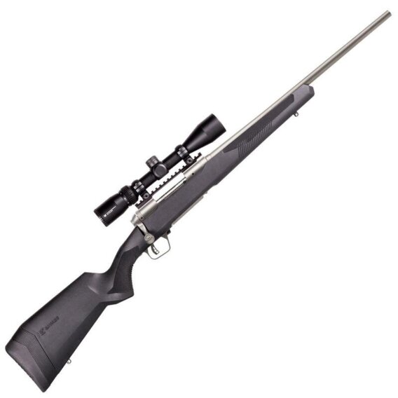 Savage 57596 110 Apex Storm XP Bolt Action Rifle, 6.5 PRC, Blk Syn. Stock, 24 In. Barrel, Accutrigger, Vortex 3-9X40 Scope, 0685-2354