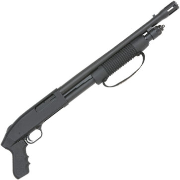 Mossberg 50697 590 Pump Shotgun, 12 GA, 18.5" Bbl, Cruiser, Pistol Grip 6+1 Rnd, 0902-1701