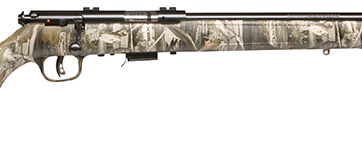 Savage 96711 93R17 Bolt Action Rifle 17 HMR, RH, 21 in, Camo, Syn Stk, 5+1 Rnd, Accu-Trigger, 0685-1265