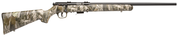 Savage 96711 93R17 Bolt Action Rifle 17 HMR, RH, 21 in, Camo, Syn Stk, 5+1 Rnd, Accu-Trigger, 0685-1265