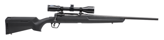 Savage 57548 AXIS II XP Compact Bolt Action Rifle, 350 Legend, 18" BBl, Black Synthetic Stock, Banner 3-9x40 Scope, 4+1 Rnd., 0685-2266