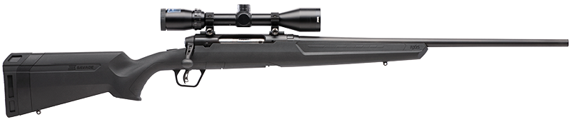 Savage 57539 AXIS II XP Bolt Action Rifle, 350 Legend, 18" BBL, BLk Syn Stock, Matte Blk, 4+1 Rnd, 3-9x40 Banner Scope, Accu-Trigger, 0685-2258