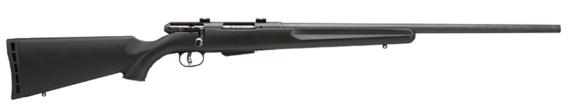 Savage 19740 25 Walking Varminter Bolt Action Rifle 17 HORNET, RH, 22 in, Matte Blk, Syn Stk, 4+1 Rnd, Accu-Trgr, 0685-1201