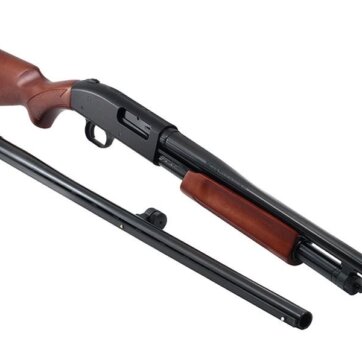 Mossberg 54169 500 Field/Security Pump Shotgun 12 GA, Blue Wood,RH, 28" VR 3" Accu-Set/18.5" Cylinder, Blue, Wood, 5+1 Rd, 0902-0375