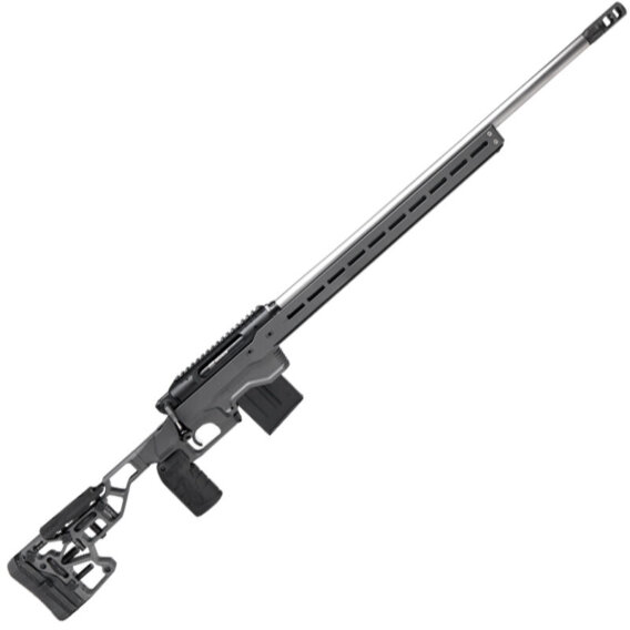 Savage 57888 Impulse Elite Precision Bolt Action Rifle, 6.5 Creedmoor, Stnls Carbon Fiber Bbl, 26" Bbl, 10 Round Cap, Gray Cerakote, 0685-2525