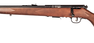 Savage 95700 93 GL Bolt Action Rifle 22 WMR, LH, 21 in, Satin Blued, Wood Stk, 5+1 Rnd, Accu-Trigger, 0685-0623