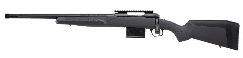 Savage 57009 110 Tactical Bolt Action Rifle 308 Win, 24" TH Bbl, Blk Syn, Detachable Mag, 10 Rnd, AccuStock w AccuFit, LH, 0685-1982