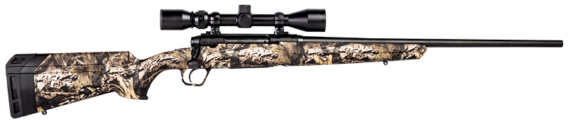 Savage 57279 Axis XP Camo Mossy Oak Break Up Country Bolt Action Rifle 308 Win, 22" Bbl Blk, Blk Syn Stock, 4 Rnd Dm, Weaver, 0685-2075