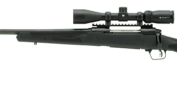 Savage 57536 110 Apex Hunter XP Bolt Action Rifle, LH, 350 Legend, 18" BBL, Blk Syn Stock, Matte Blk, 4+1 Rnd, 3-9x40 Vortex Scope, 0685-2255