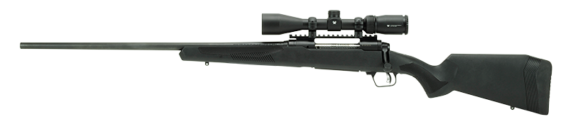 Savage 57536 110 Apex Hunter XP Bolt Action Rifle, LH, 350 Legend, 18" BBL, Blk Syn Stock, Matte Blk, 4+1 Rnd, 3-9x40 Vortex Scope, 0685-2255