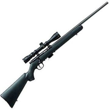 Savage 96209 93R17 FXP Bolt Action Rifle 17 HMR, RH, 21 in, Satin Blued, Syn Stk, 5+1 Rnd, Accu-Trigger, 0685-0614