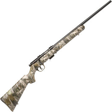 Savage 26800 Mark II Camo Bolt Action Rifle 22 LR, RH, 21 in, Satin Blued, Syn Stk, 10+1 Rnd, Accu-Trigger, 0685-0637