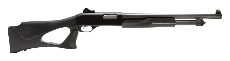 Savage 23248 320 Thumbhole Pump Shotgun, 12 Ga., 3", 18.5" Bbl, Matte Black, Synthetic Stock, Ghost Ring Sight, 5+1 Rnd, 0685-2419