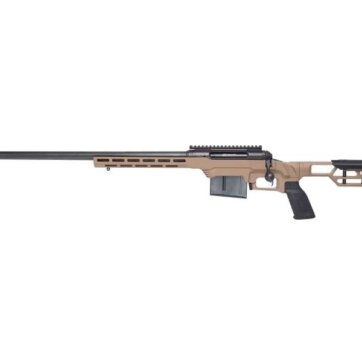 Savage 57695 110 Precision Left Hand 308 Win 20 in Black BBL, Flat Dark Earth Aluminum Stock, 0685-2623