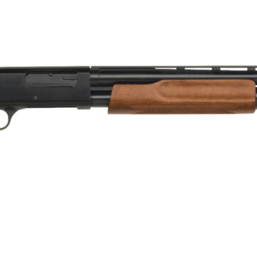 Mossberg 52132 500 Bantam Pump Shotgun 12 GA, RH, 24 in, Blue, Wood, 5+1 Rnd, Accu-Set, Vent Rib, 3 in, 0902-0024