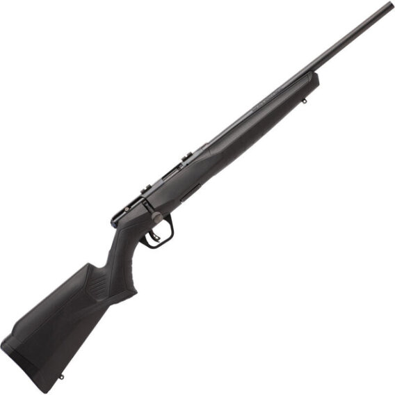 Savage 70814 B17 F Bolt Action Rifle 17 HMR, 19" Bbl, 10 Rnd, Black Syn, AccuTrigger, 0685-1936