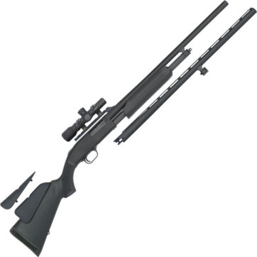 Mossberg 54047 500 Pump Shotgun 20 Ga 24/26" Combo Field/Slug VENT RIB Syn Stk W/2.5x20 SCOPE 5+1 Shot, 0902-1590