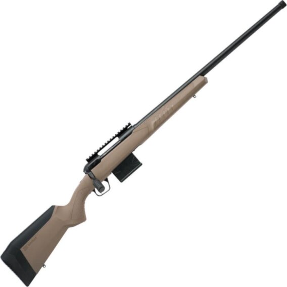Savage 57008 110 Tactical Bolt Action Rifle, 6.5 Creed, 24" Blued Thread Hvy Bbl 5/8-24, Fde Accustock W/ Accufit, Accutrigger, Dbm, 0685-1893