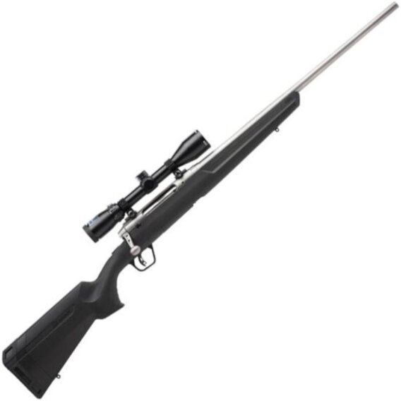 Savage 57102 Axis II XP Stainless Bolt Action Rifle 22-250 REM, 22" Bbl., 3-9x40 Bushnell Banner Scope, 0685-1862